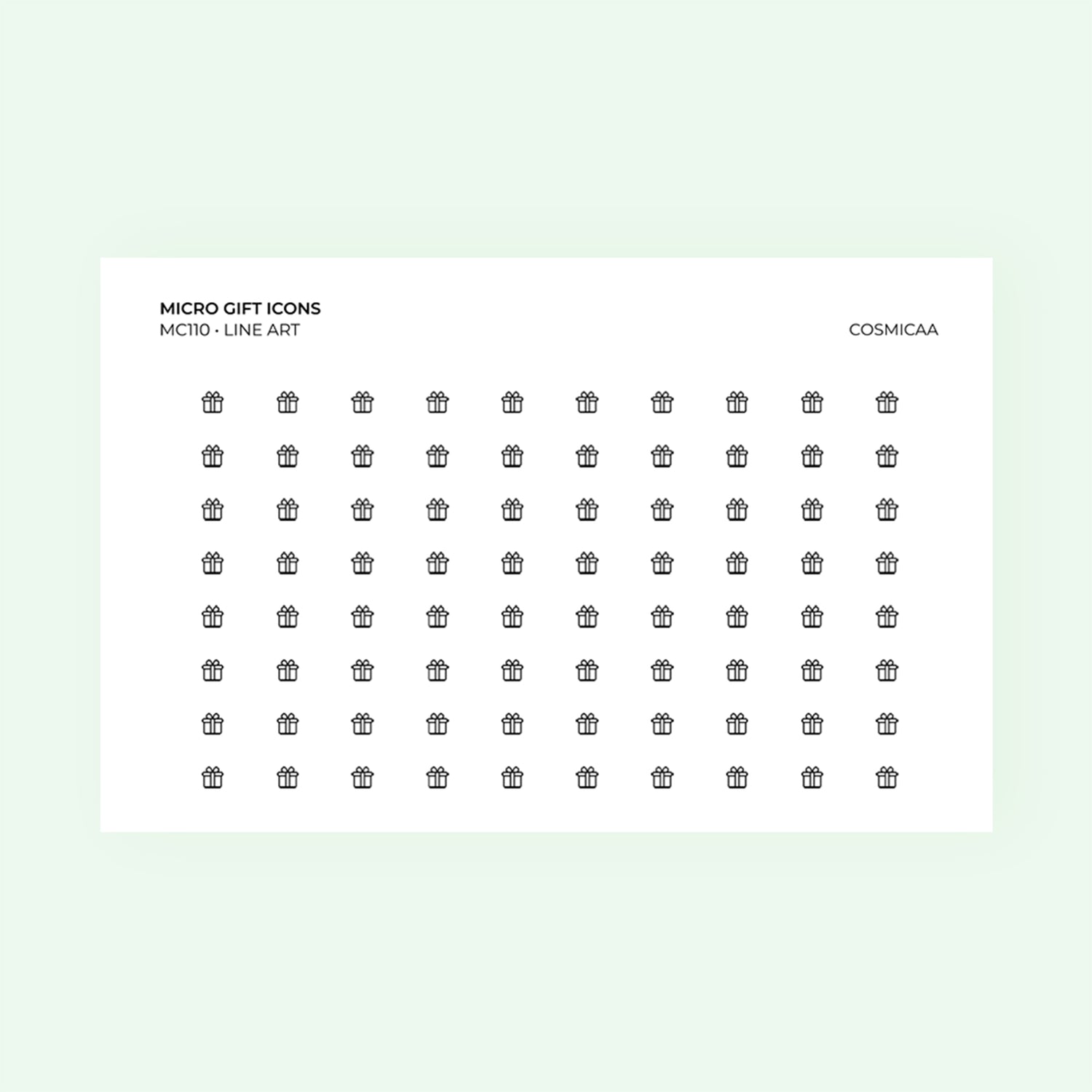 Micro icons - Gift