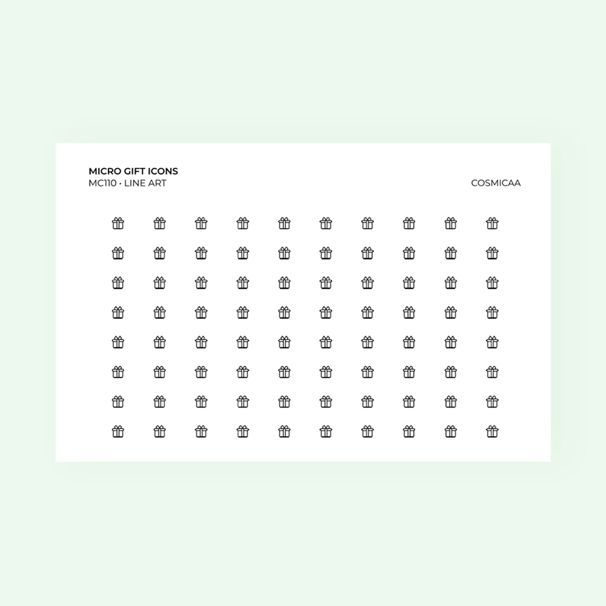 Micro icons - Gift