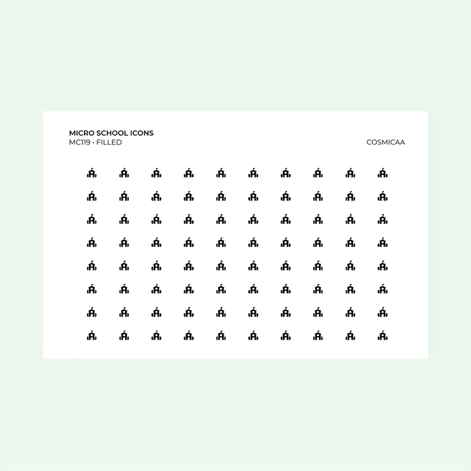 Micro icons - School