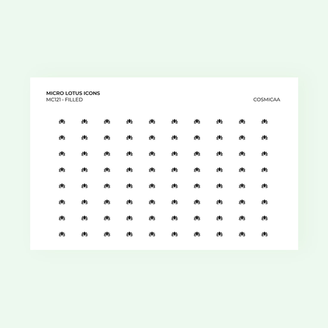 Micro icons - Lotus