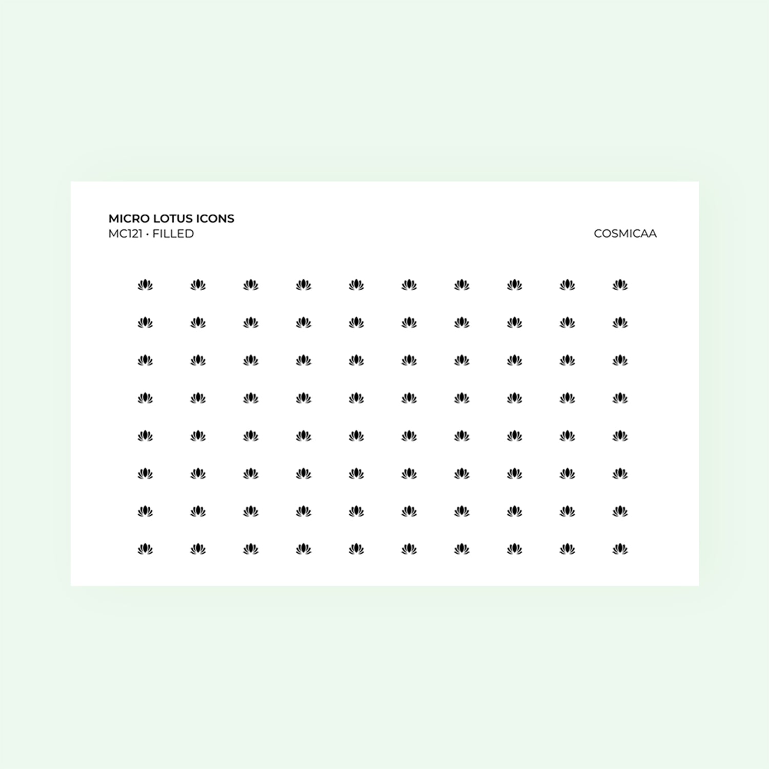 Micro icons - Lotus