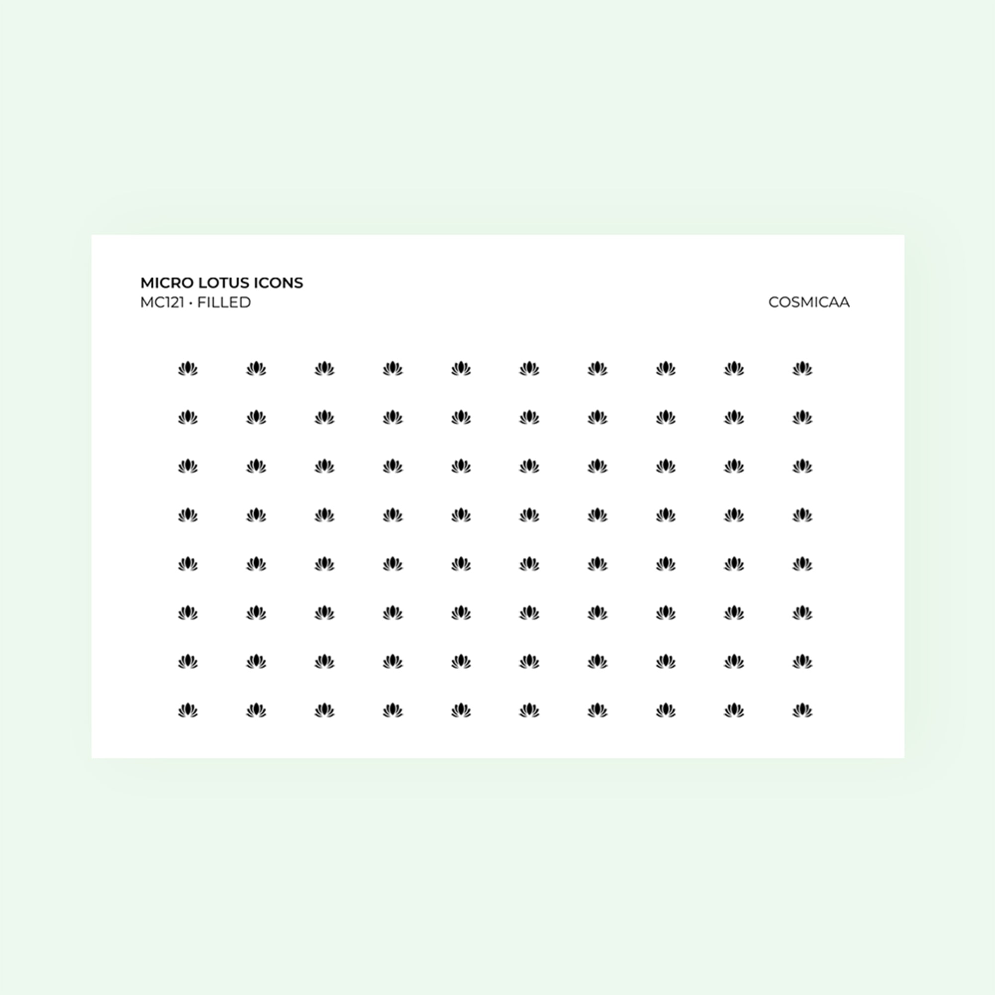 Micro icons - Lotus