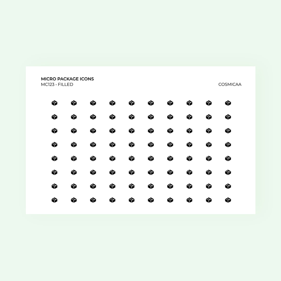 Micro icons - Package