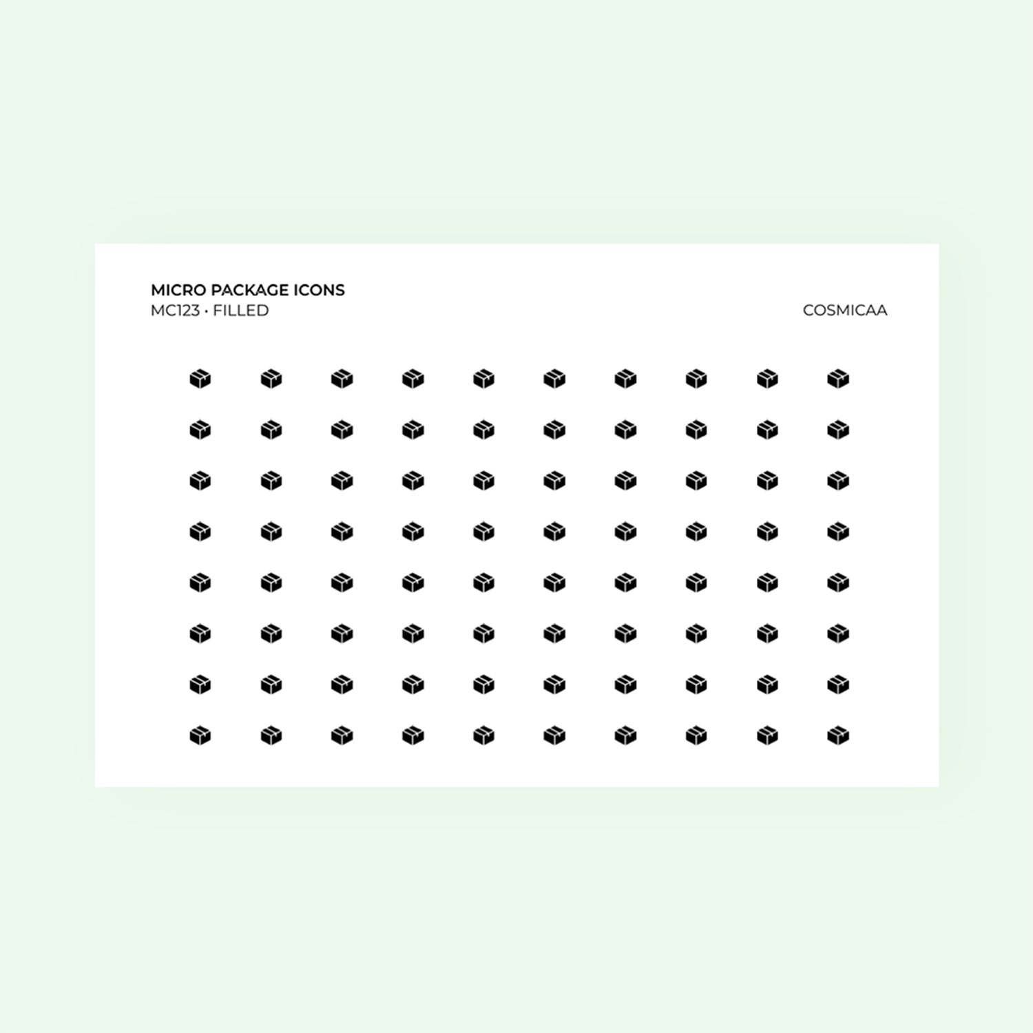 Micro icons - Package