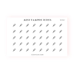 Mini Tampon Icons - Planner stickers