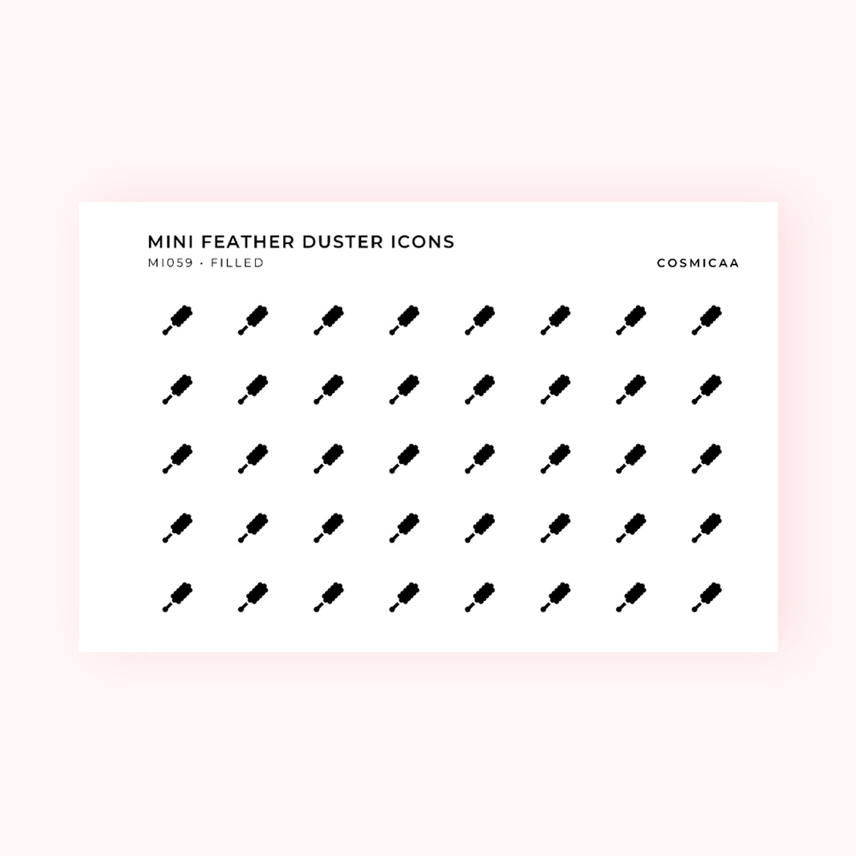 Mini icons - Feather Duster