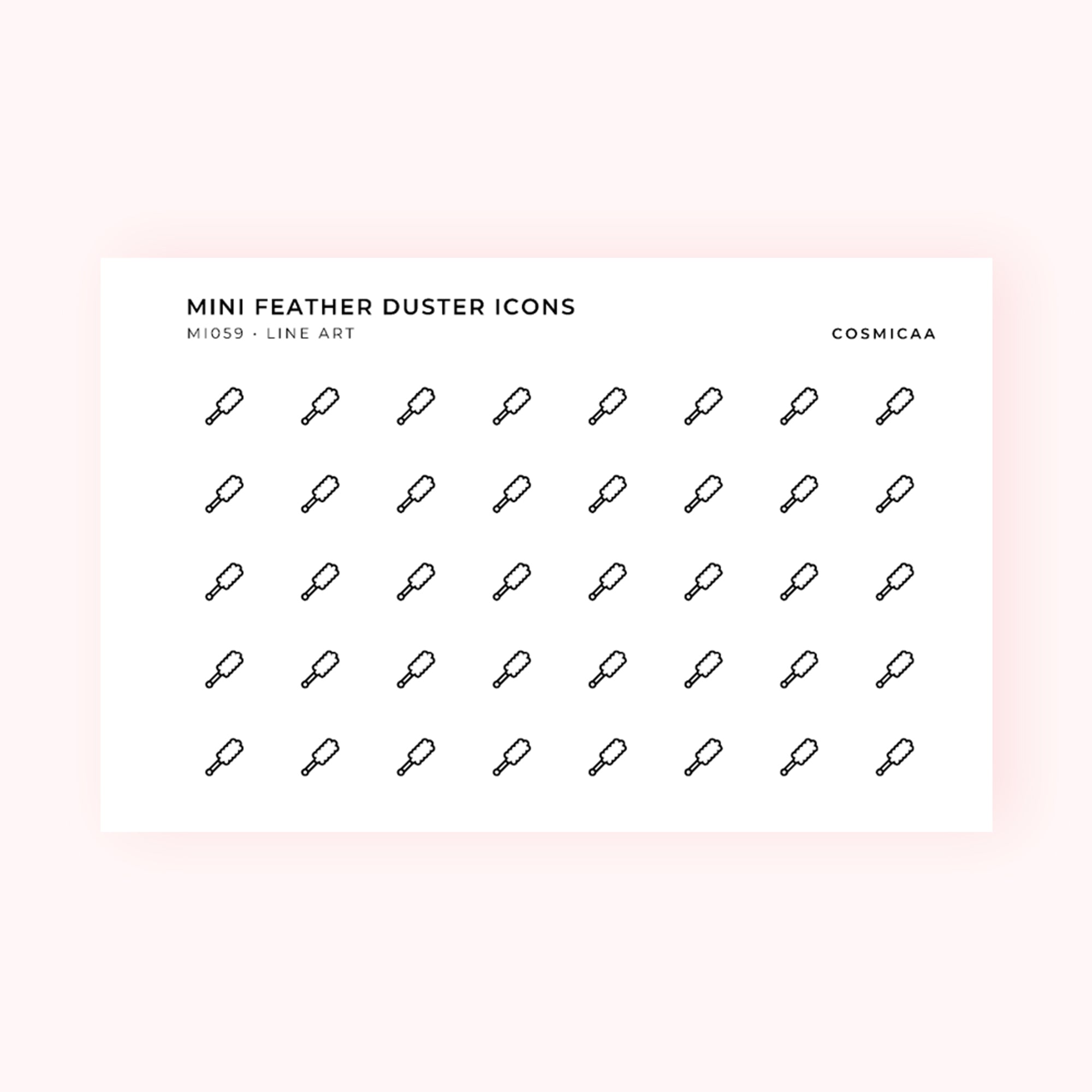 Mini icons - Feather Duster
