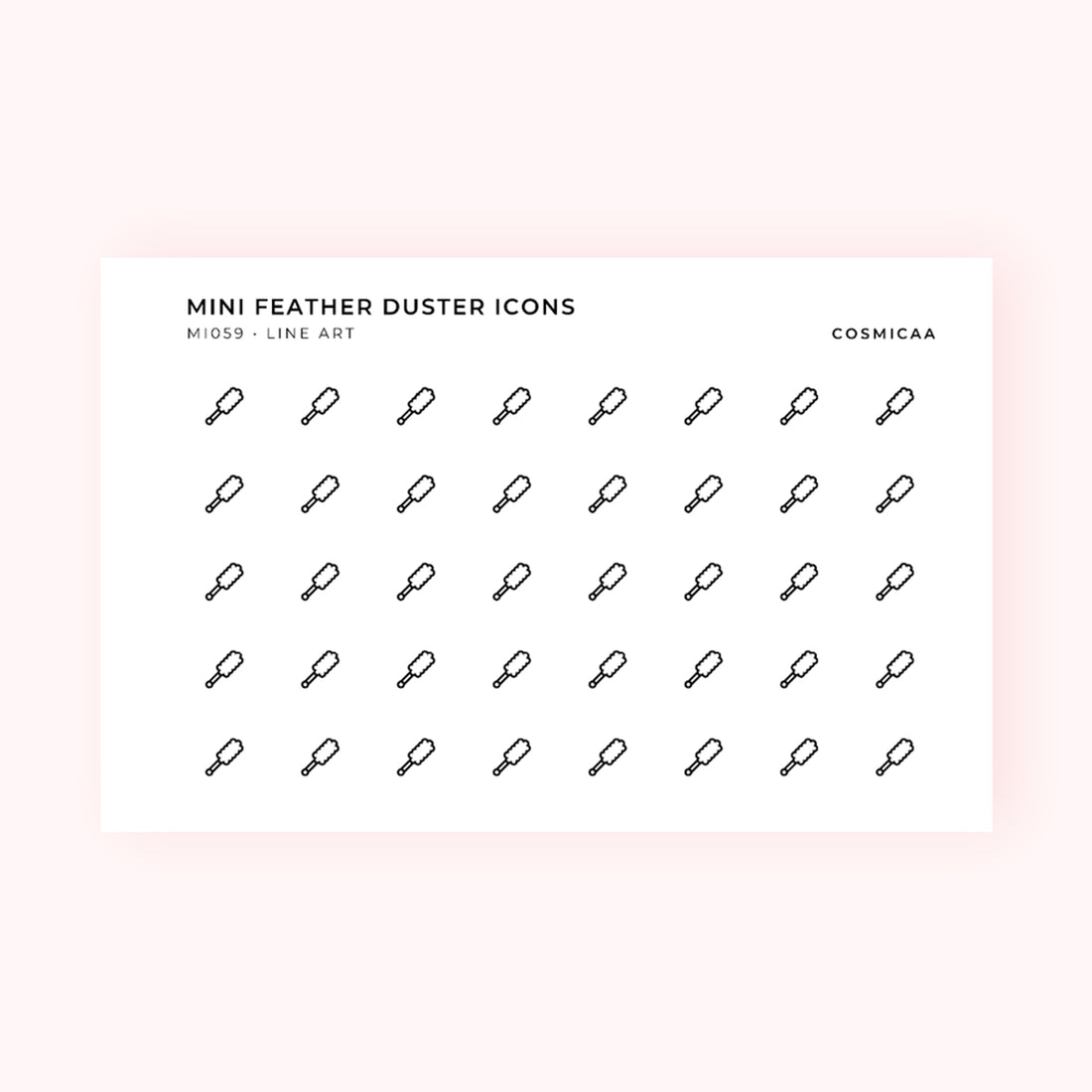 Mini icons - Feather Duster