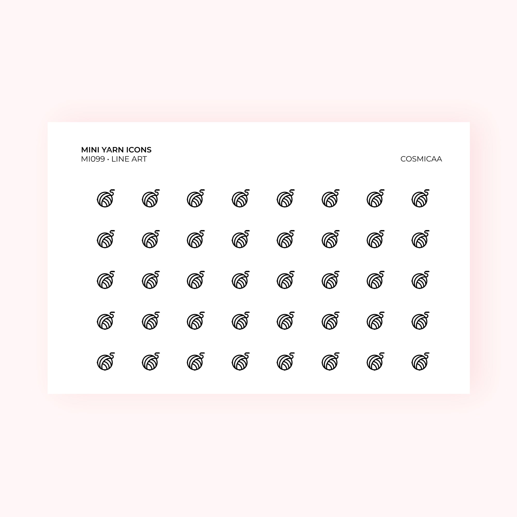 Mini icons - Yarn
