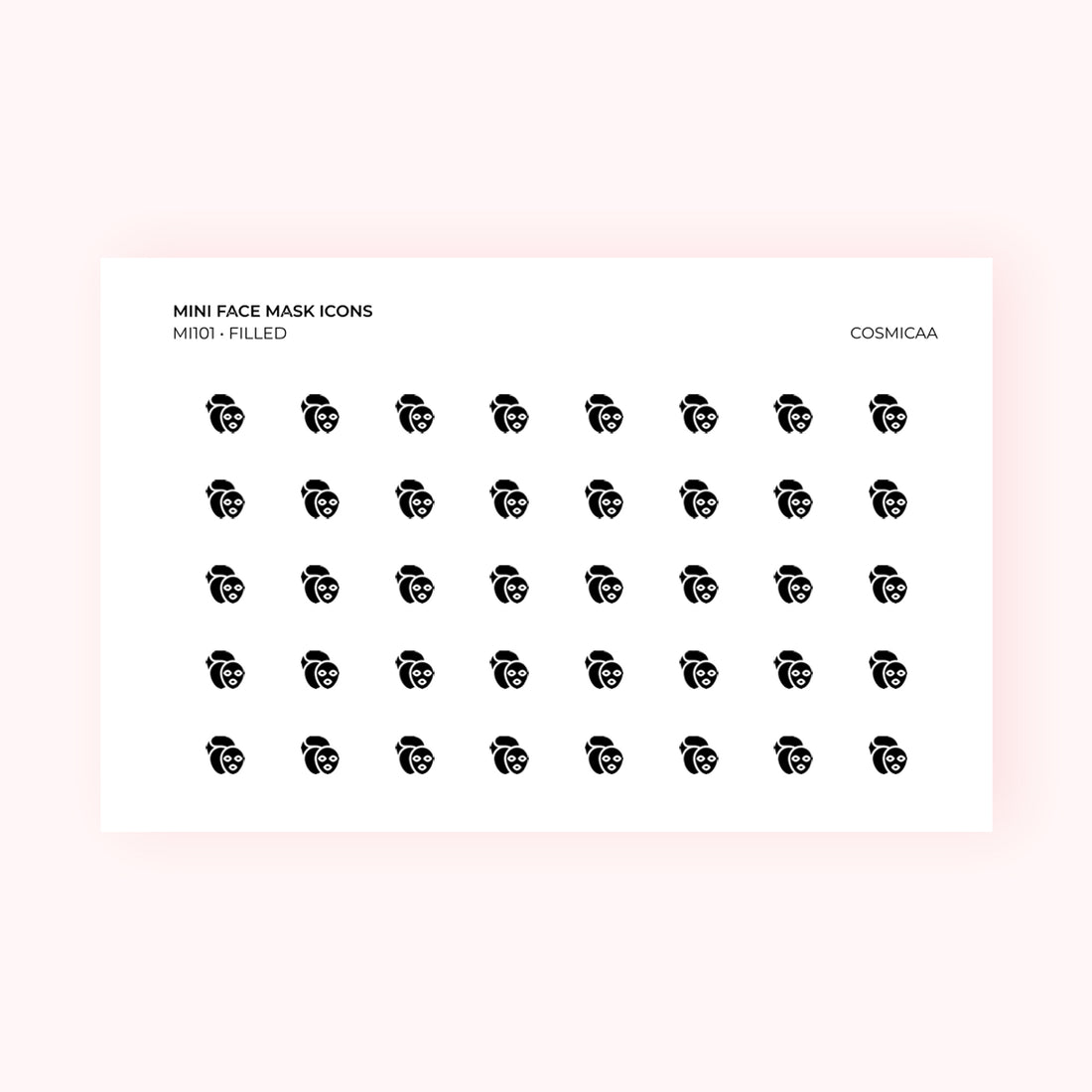 Mini icons - Face Mask