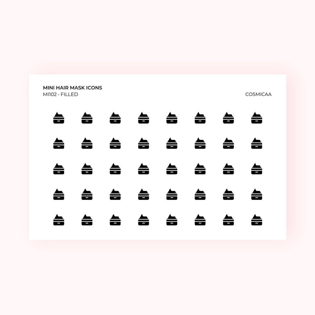 Mini icons - Hair Mask