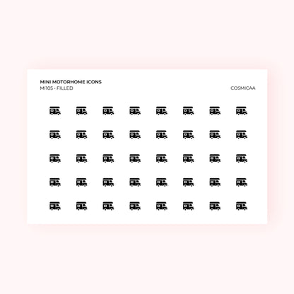 Mini icons - Motorhome