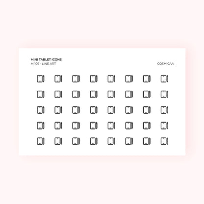 Mini icons - Tablet