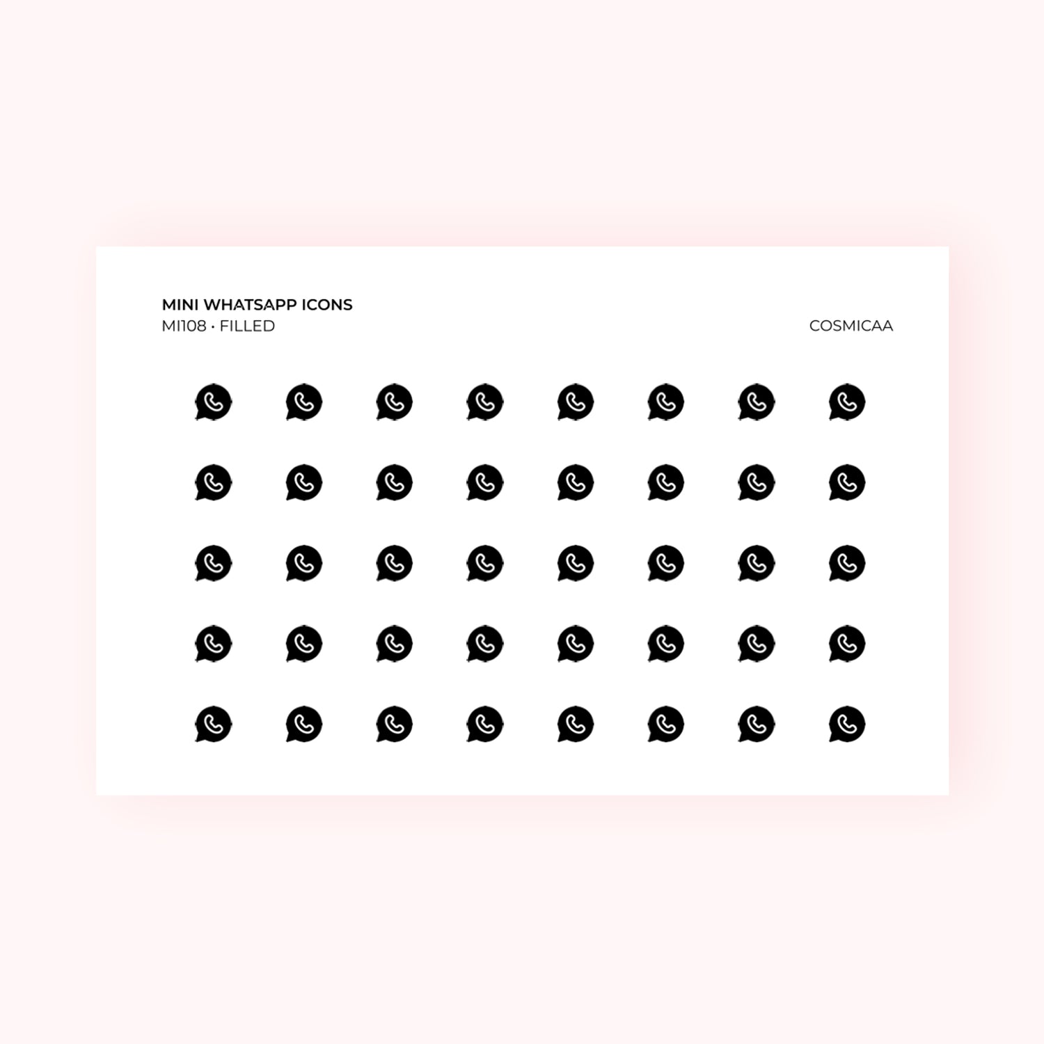 Mini icons - Whatsapp