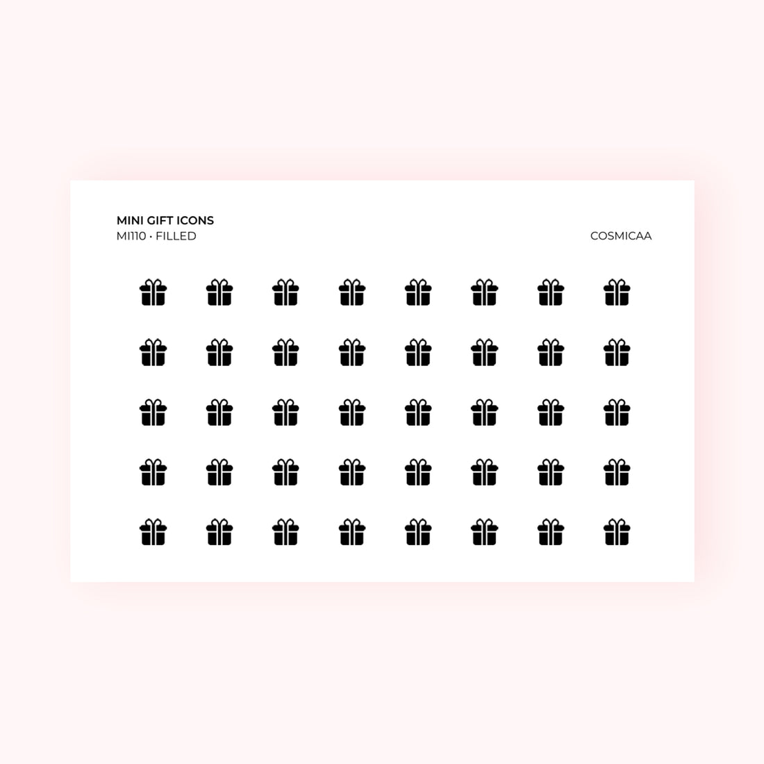 Mini icons - Gift