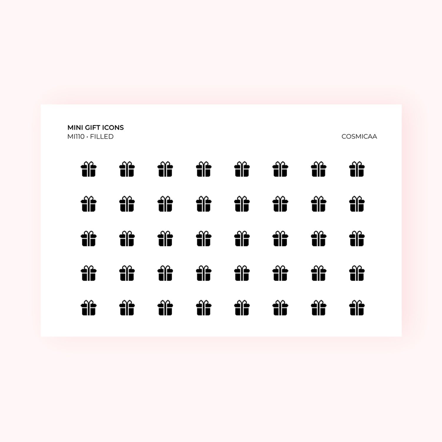 Mini icons - Gift