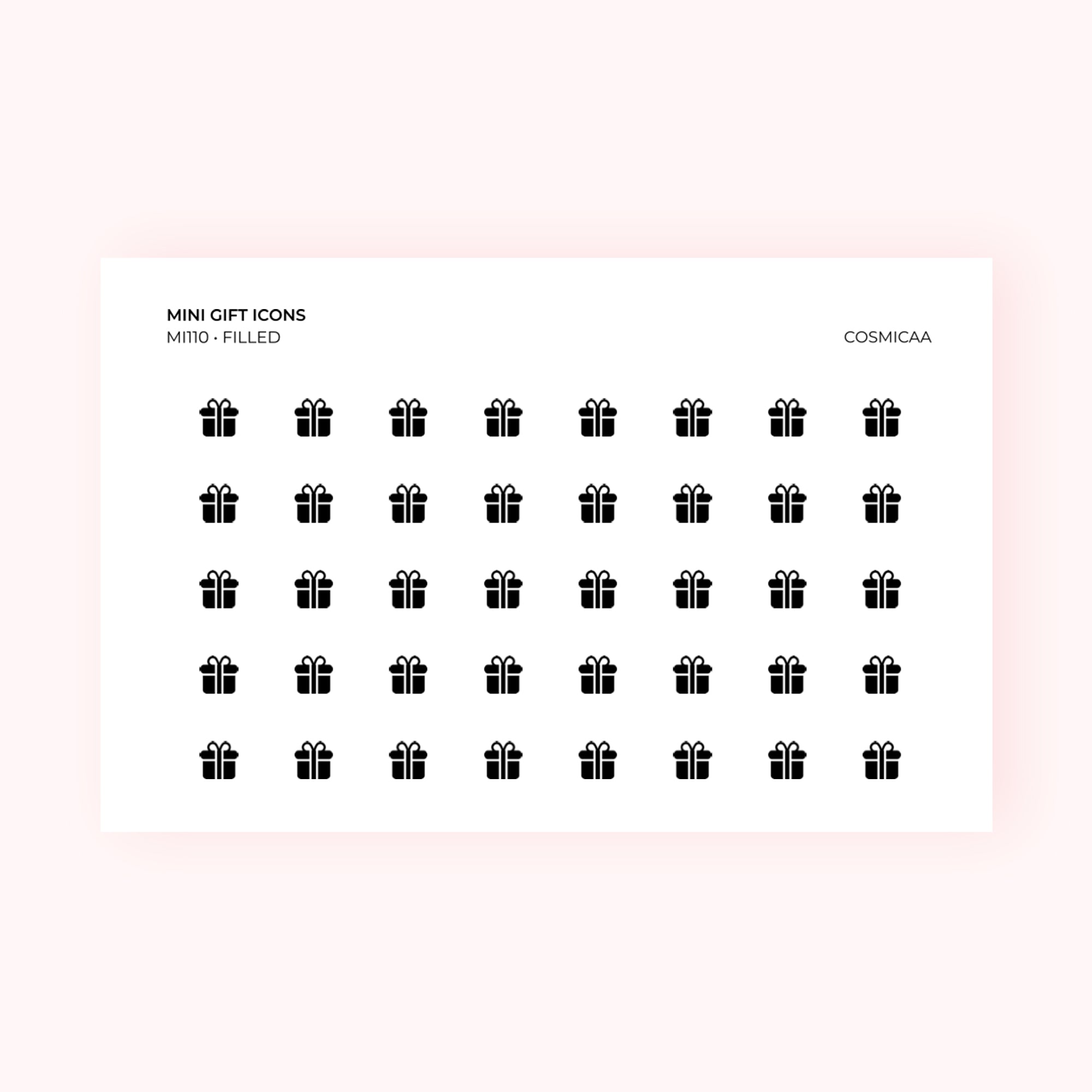 Mini icons - Gift