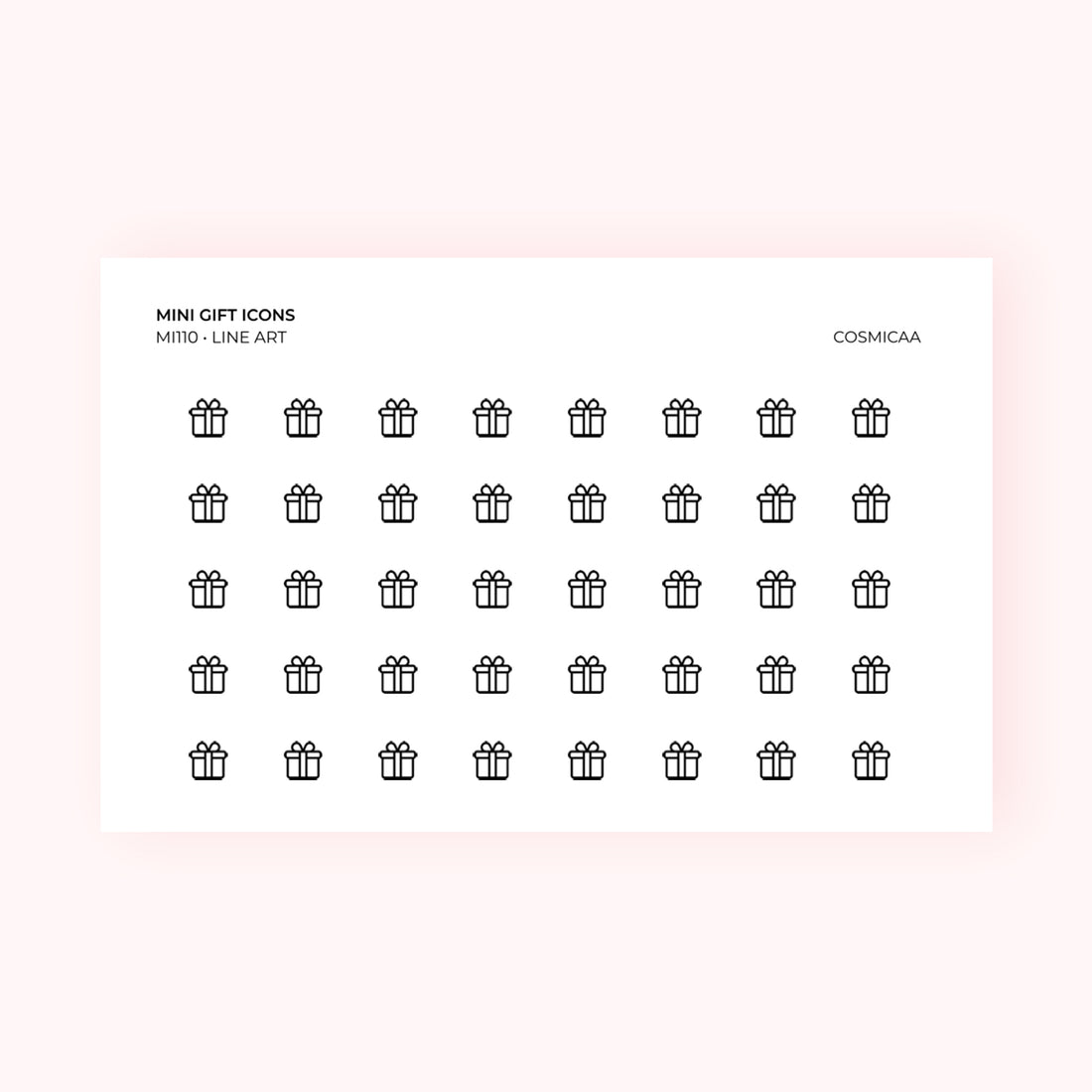 Mini icons - Gift