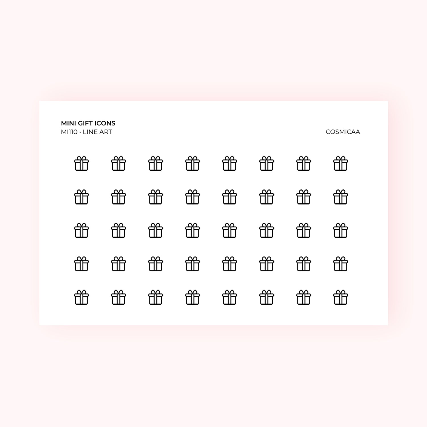 Mini icons - Gift