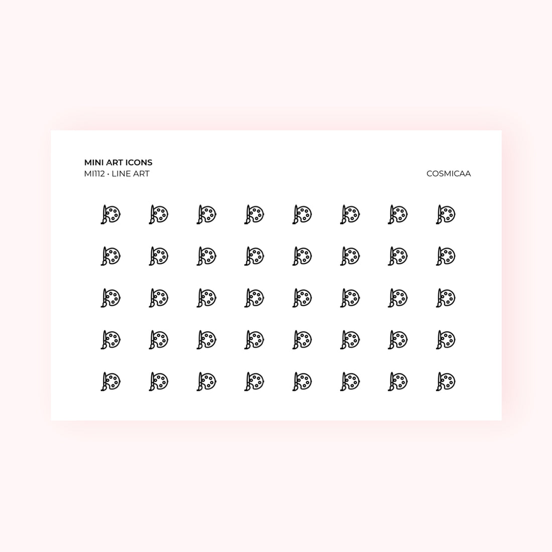 Mini icons - Art