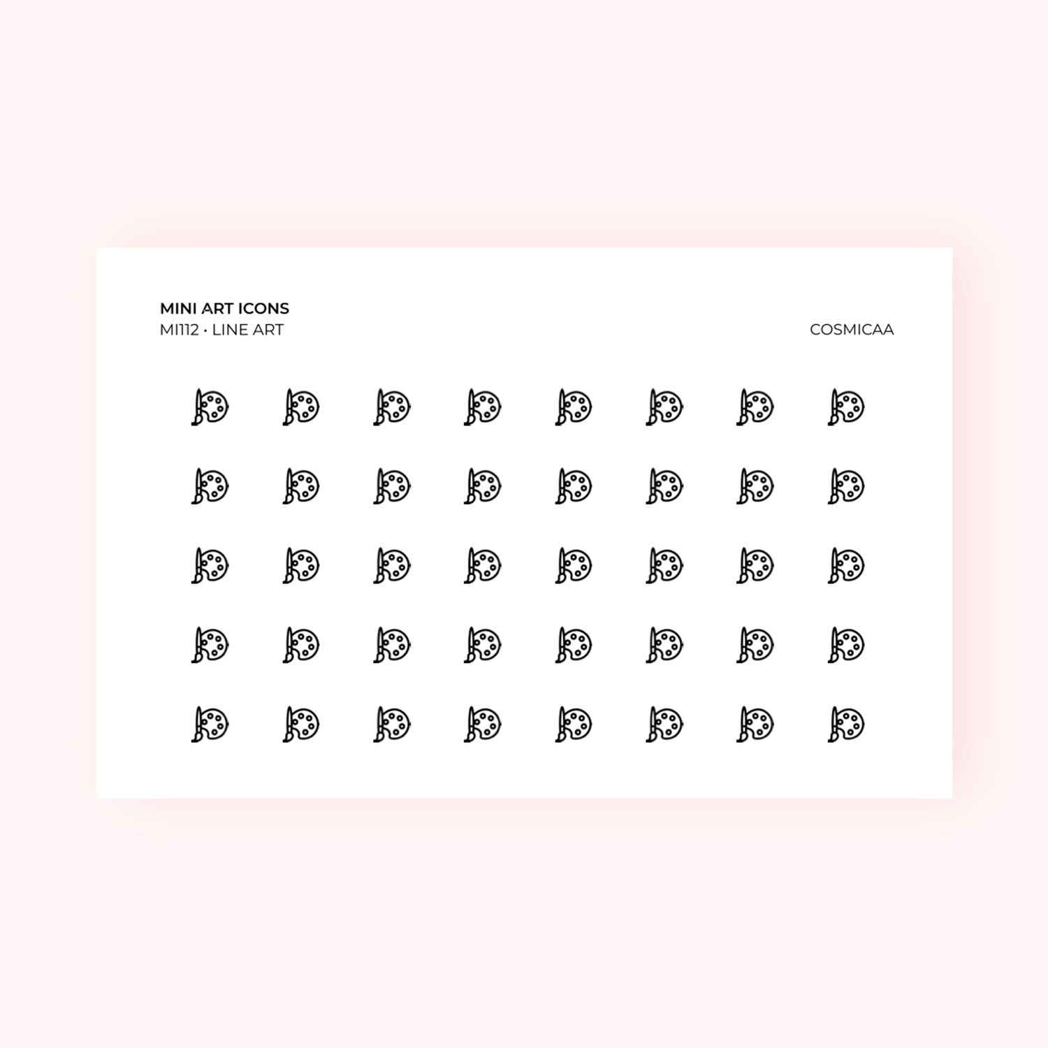 Mini icons - Art