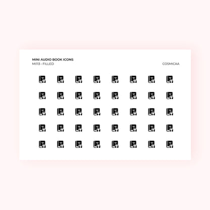 Mini icons - Audio Book