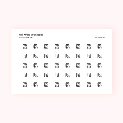 Mini icons - Audio Book