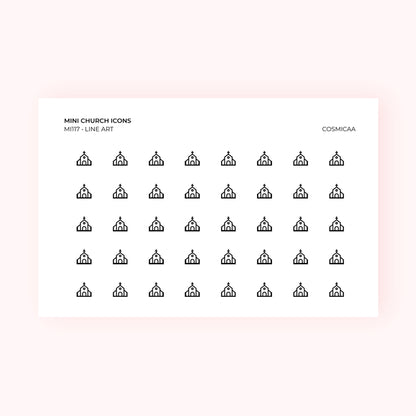 Mini icons - Church