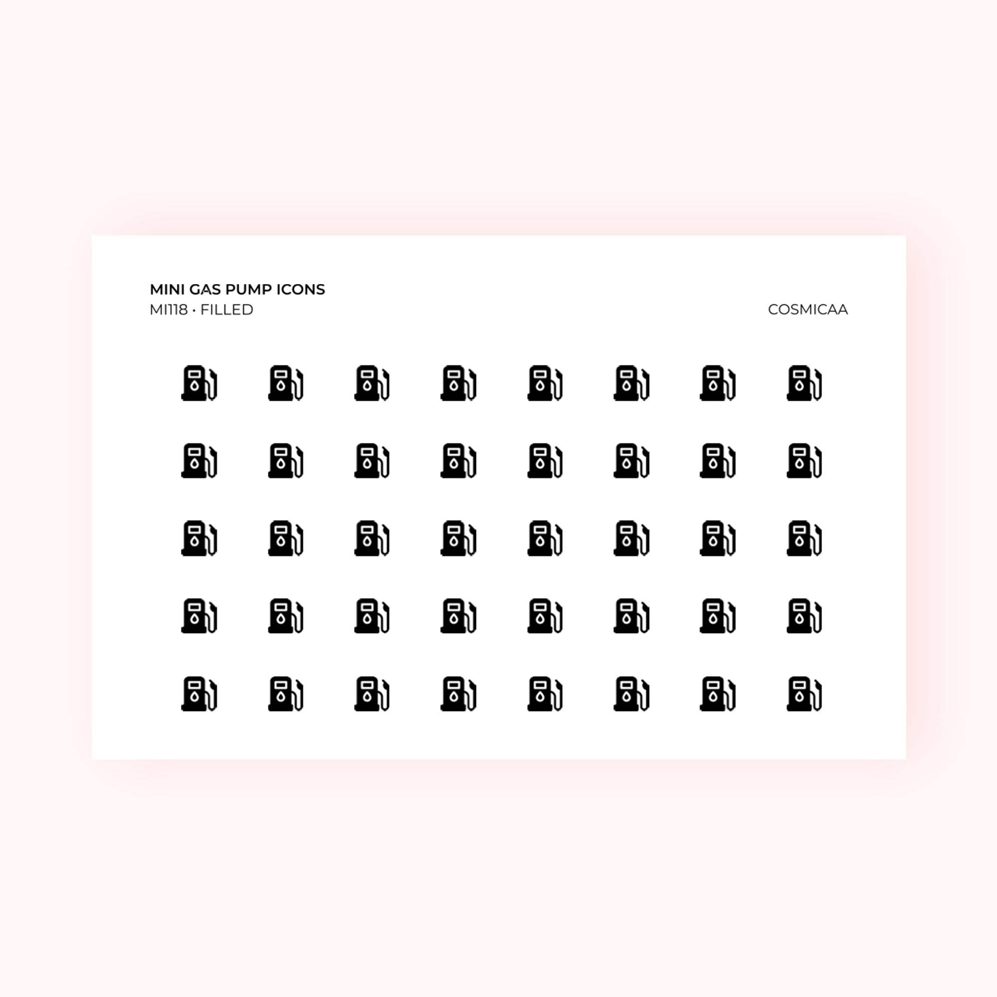 Mini icons - Gas Pump