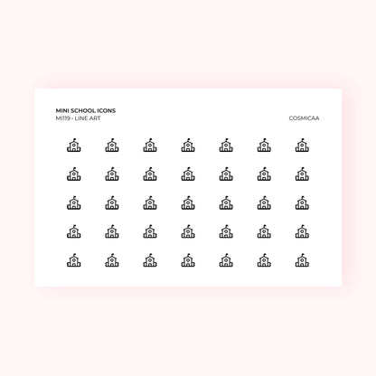 Mini icons - School