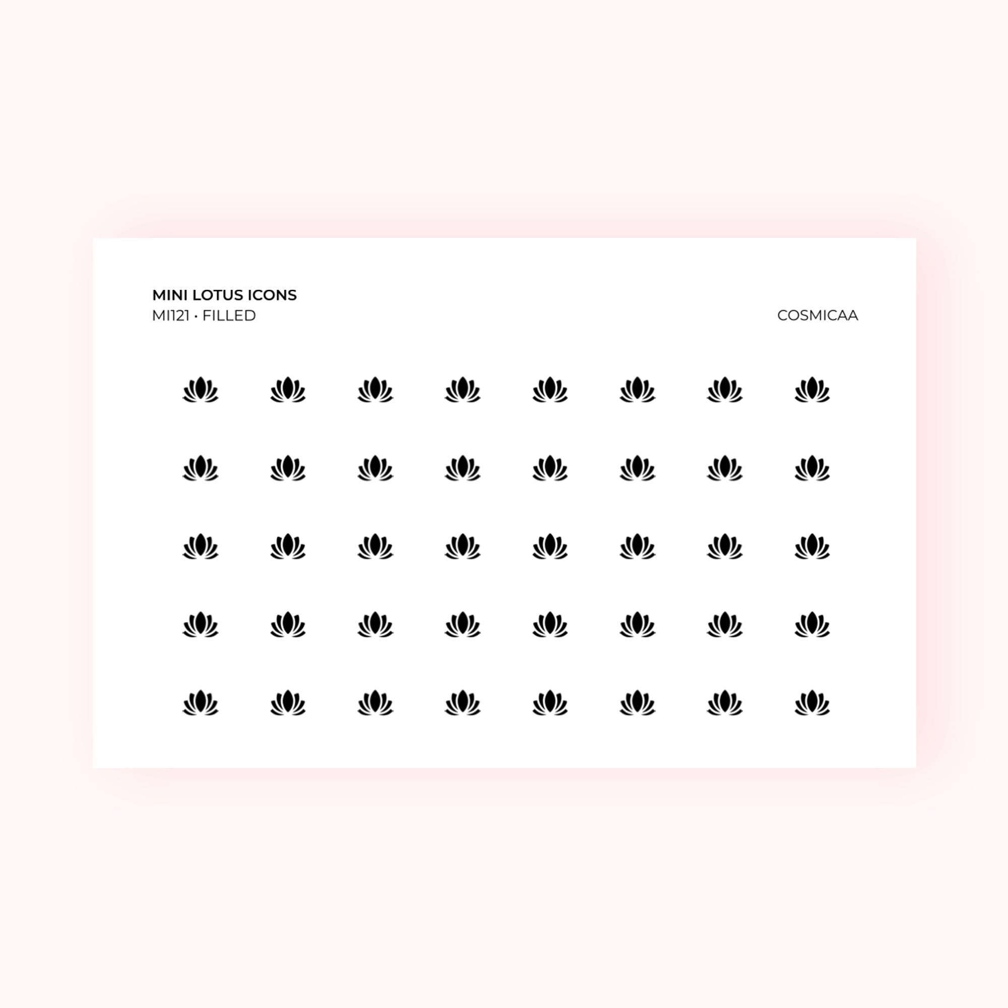 Mini icons - Lotus