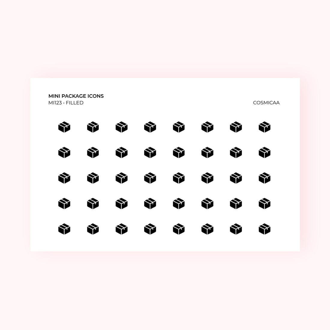 Mini icons - Package