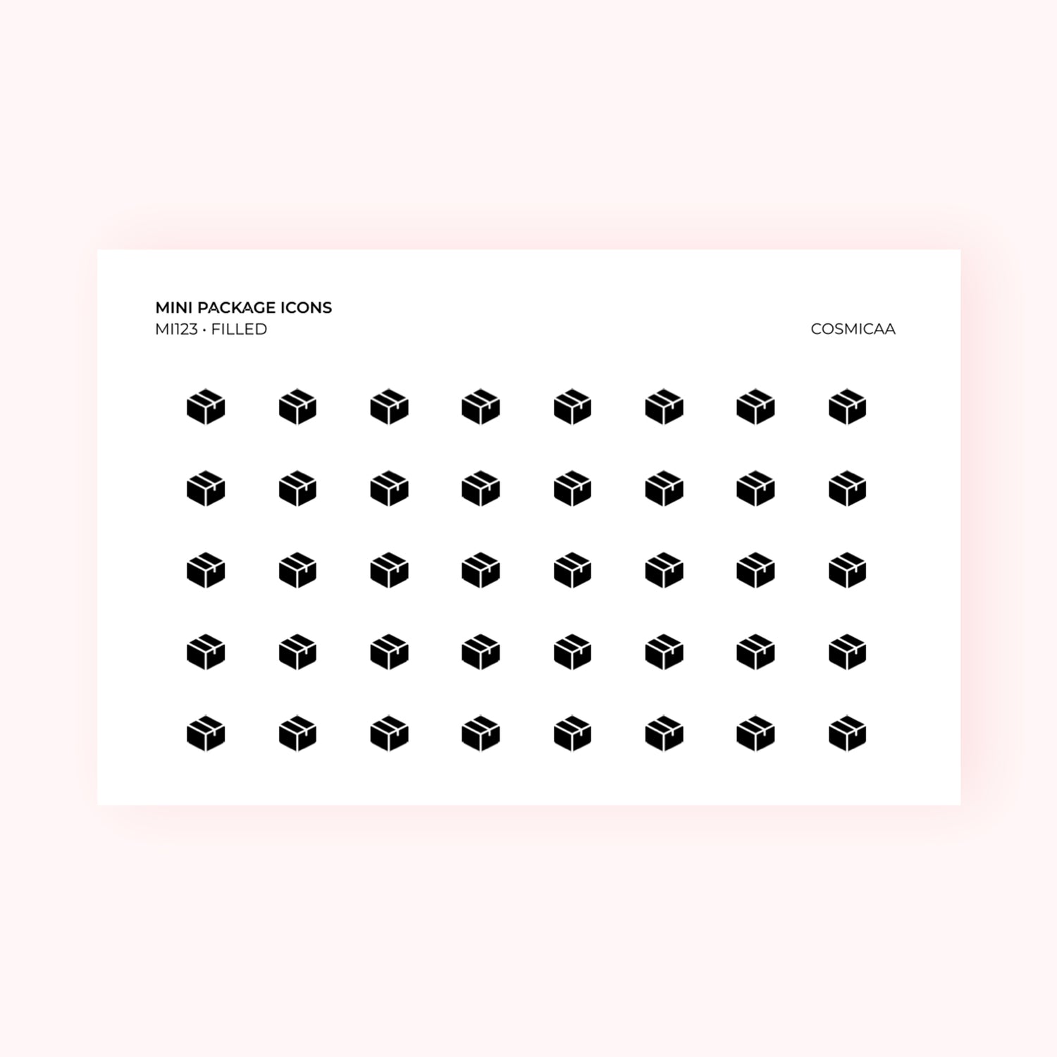 Mini icons - Package
