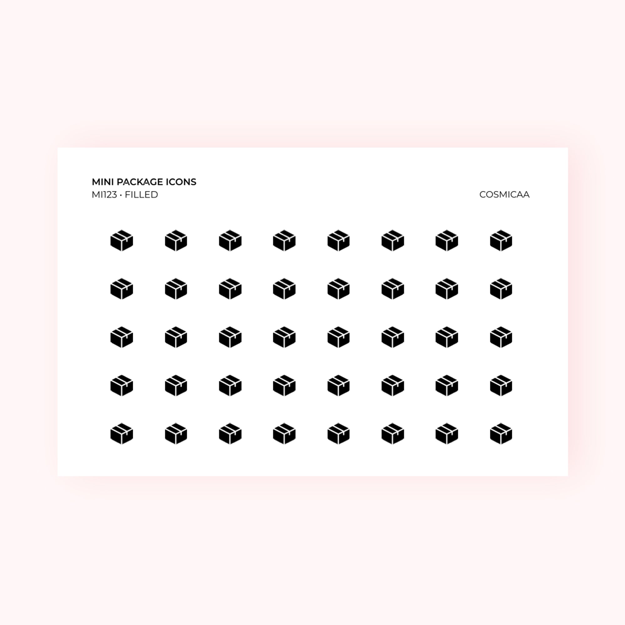 Mini icons - Package