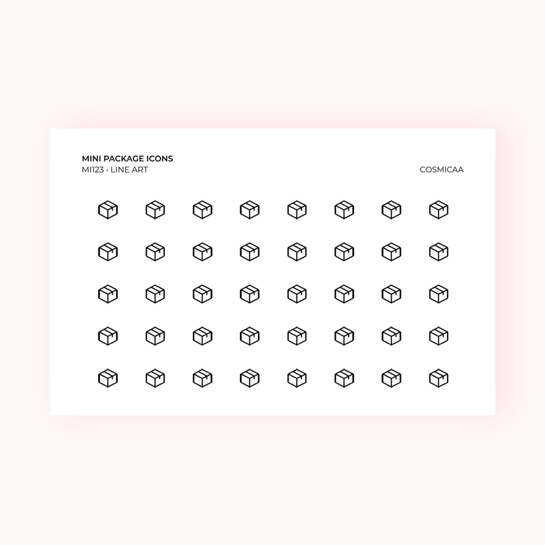 Mini icons - Package