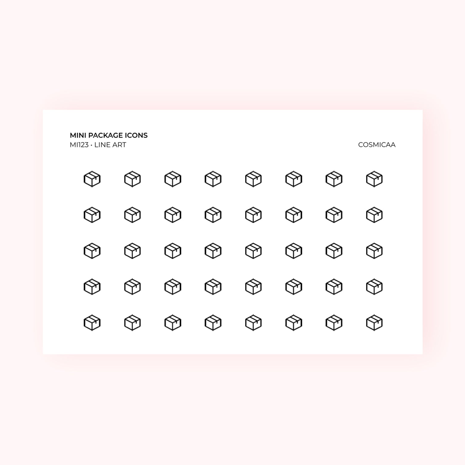 Mini icons - Package