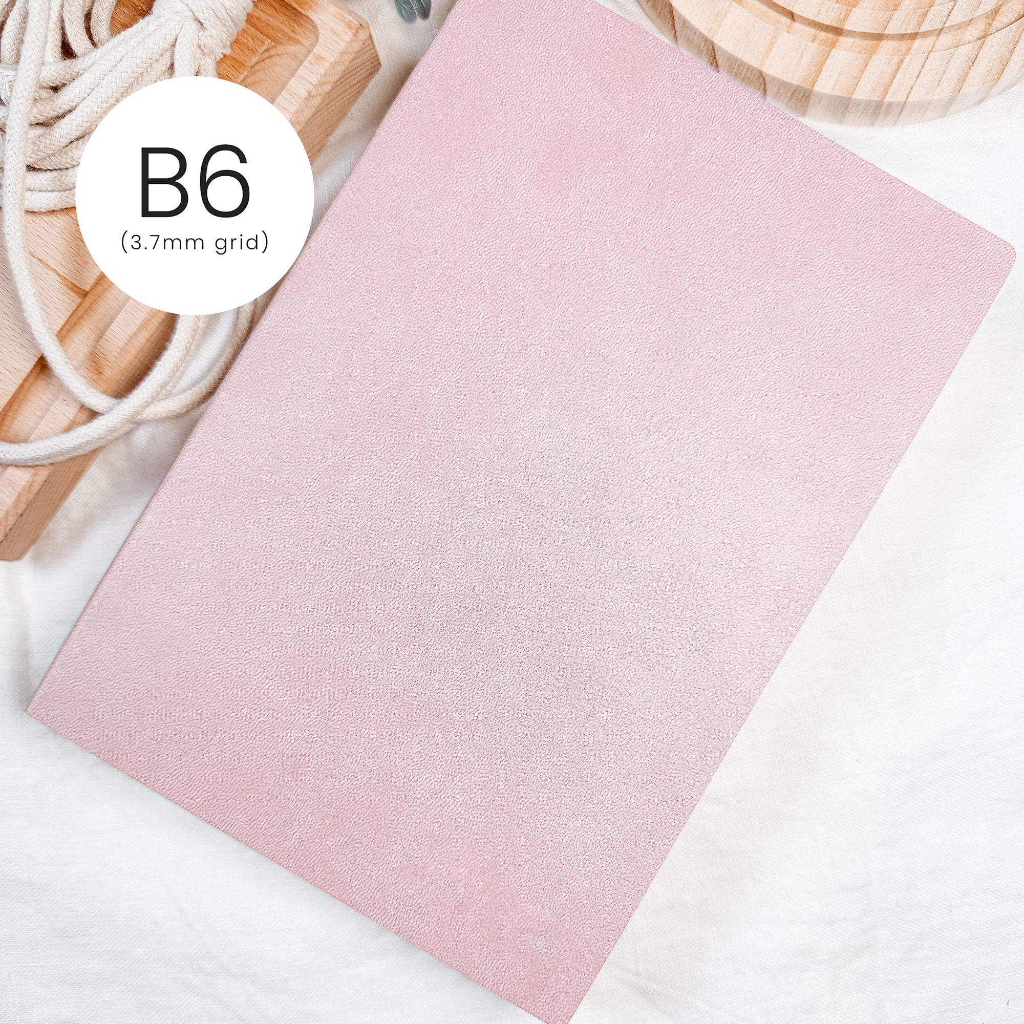 B6 - The Cozy Journal - Grid Notebook (800 pages)