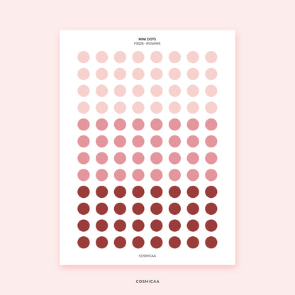 Mini Planner Dots - Planner stickers