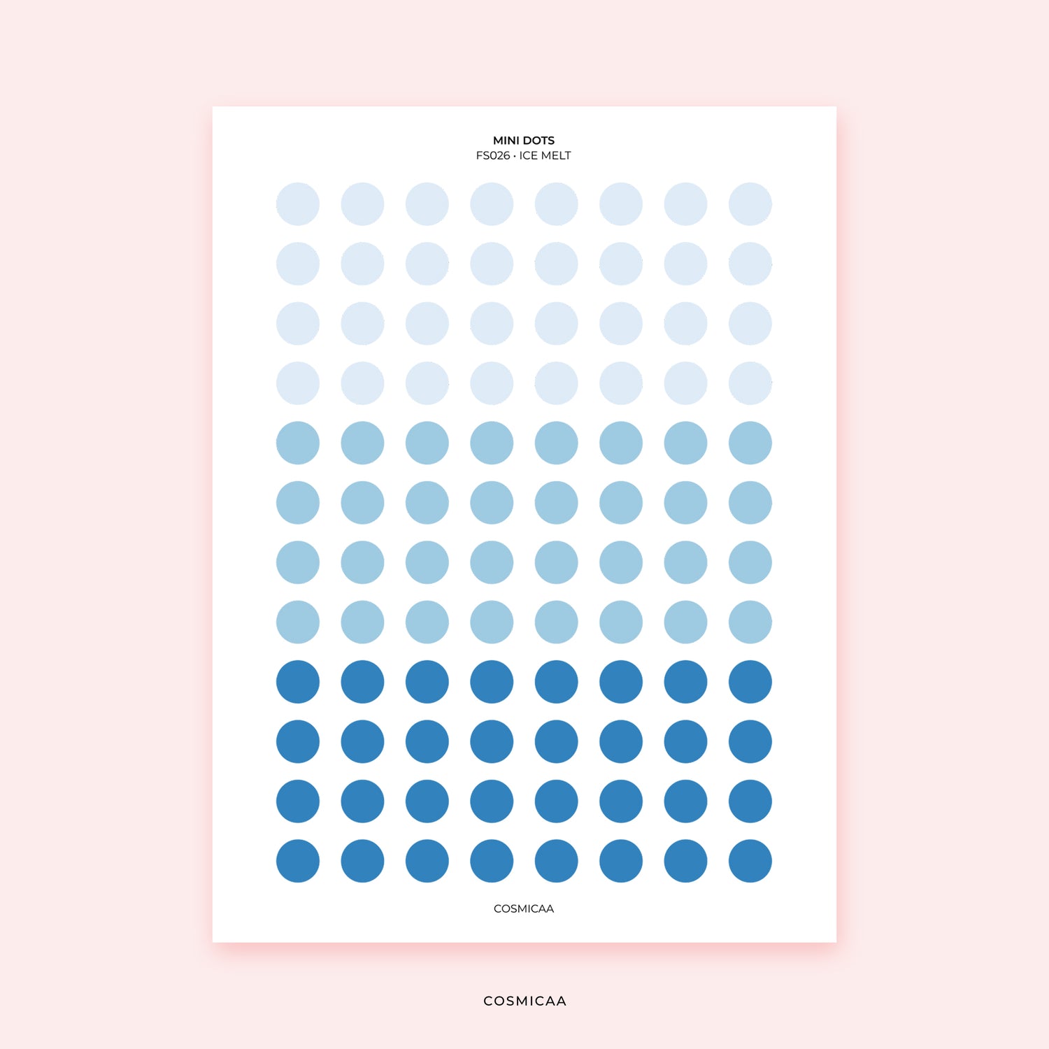 Mini Planner Dots - Planner stickers