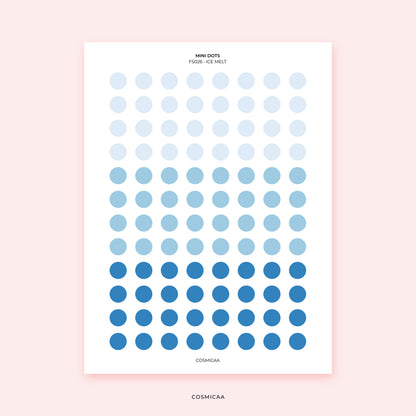 Mini Planner Dots - Planner stickers