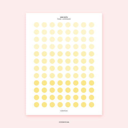 Mini Planner Dots - Planner stickers