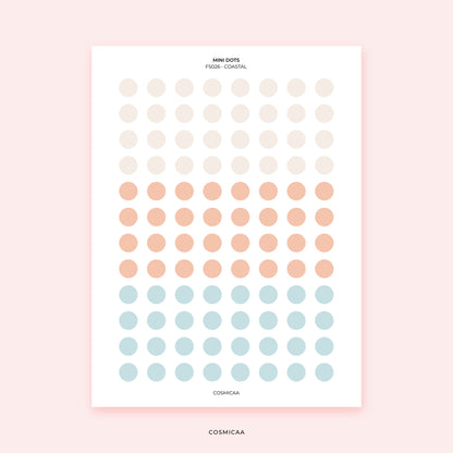 Mini Planner Dots - Planner stickers