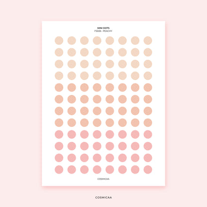 Mini Planner Dots - Planner stickers