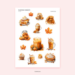 Pumpkin Sweets - Planner Stickers