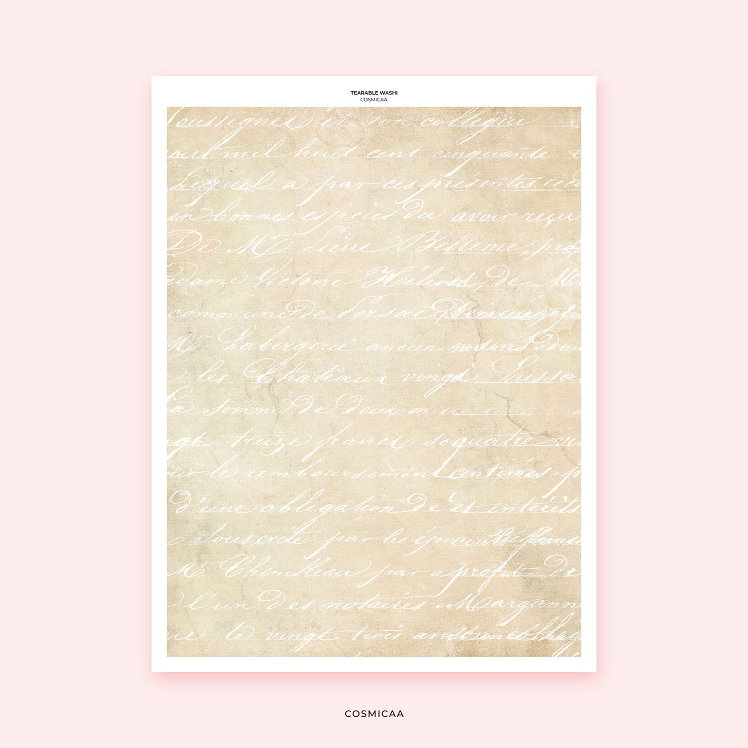 Tearable Washi - Stickers