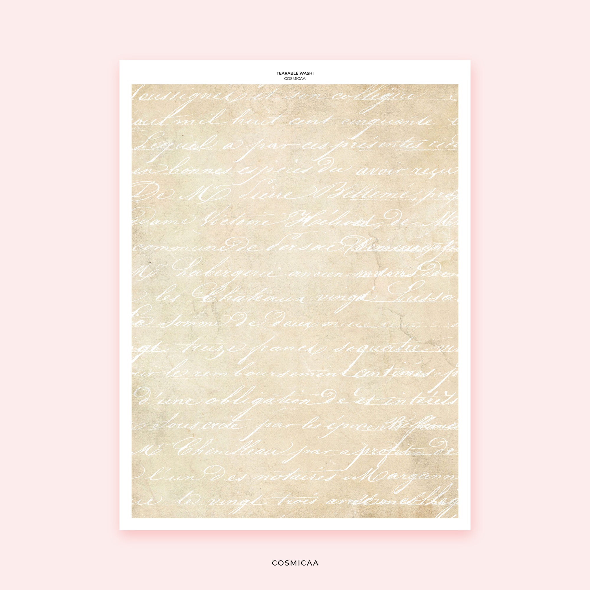 Tearable Washi - Stickers