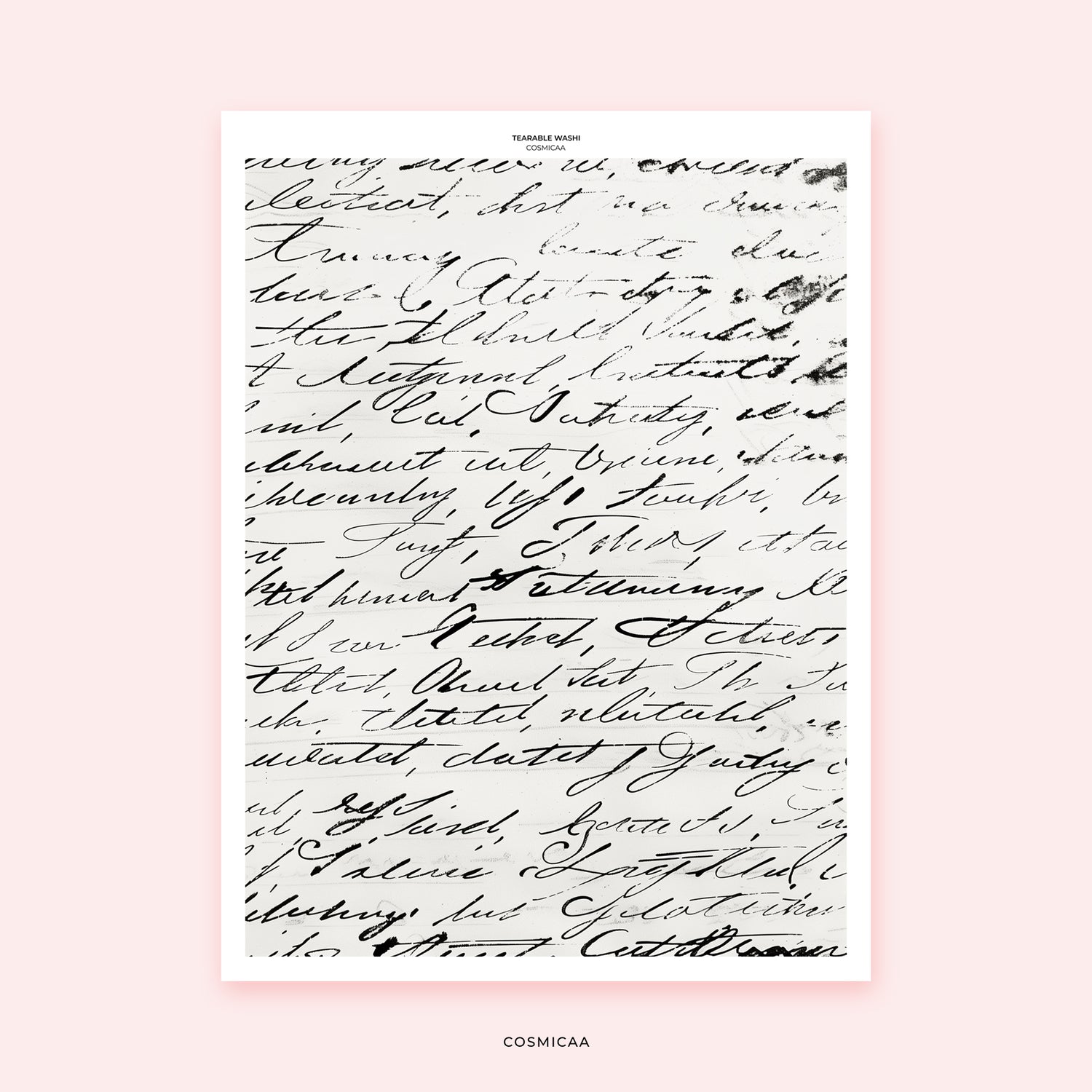 Tearable Washi - Stickers