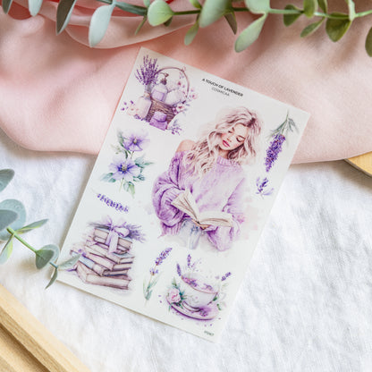 A Touch of Lavender - Stickers