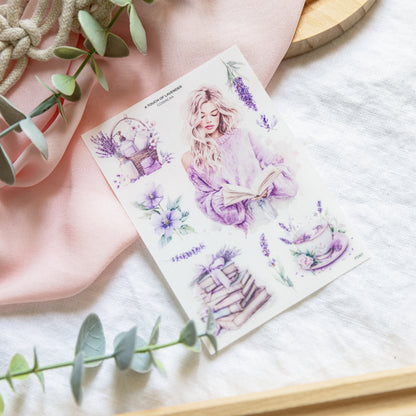 A Touch of Lavender - Stickers