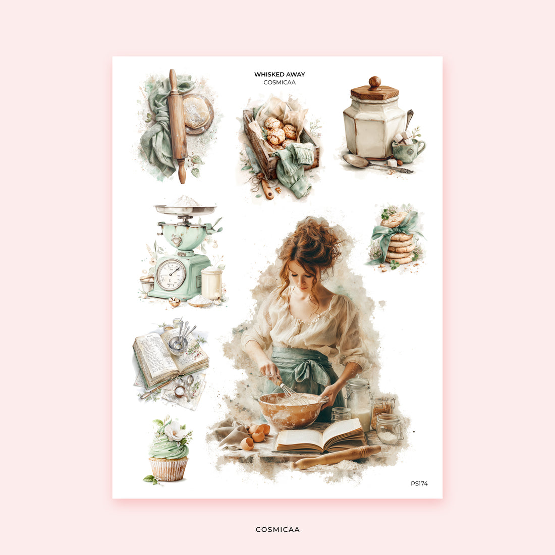 Whisked Away - Stickers